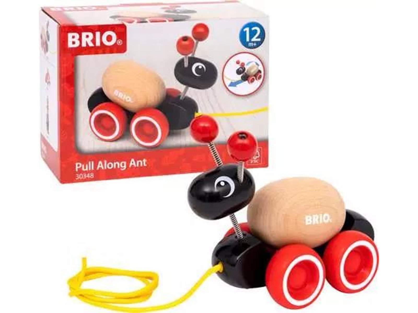 Brio Pull Along Ant Brio Pull Along Ant